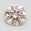 3.35 Ct. Fancy Intense Pink Round Lab Grown Diamond