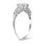 The Caithness Ring, smalltop view on a hand