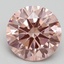 2.09 Ct. Fancy Intense Pink Round Lab Grown Diamond