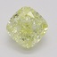 1.02 Ct. Fancy Yellow Cushion Diamond