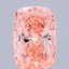 1.50 Ct. Fancy Vivid Pink Cushion Lab Grown Diamond
