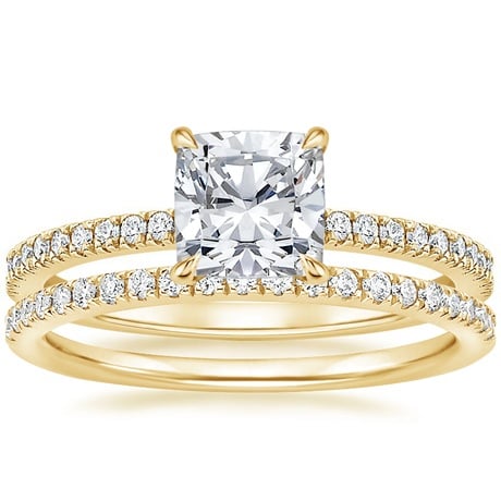 18K Yellow Gold Viviana Diamond Bridal Set (2/5 ct. tw.)