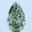 2.07 Ct. Fancy Intense Green Pear Lab Grown Diamond