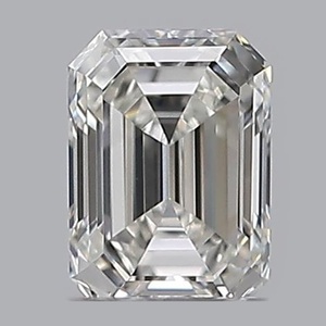 Emerald diamond — real photo