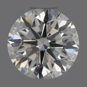 Round diamond — real photo