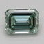 1.09 Ct. Fancy Vivid Green Emerald Lab Grown Diamond