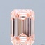 6.04 Ct. Fancy Intense Pink Emerald Lab Grown Diamond