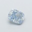 1.01 Ct. Fancy Intense  Blue Cushion Lab Grown Diamond