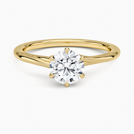 Delilah Twist Solitaire Ring - Brilliant Earth