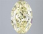 5.00 Ct. Fancy Intense Yellow Oval Lab Grown Diamond