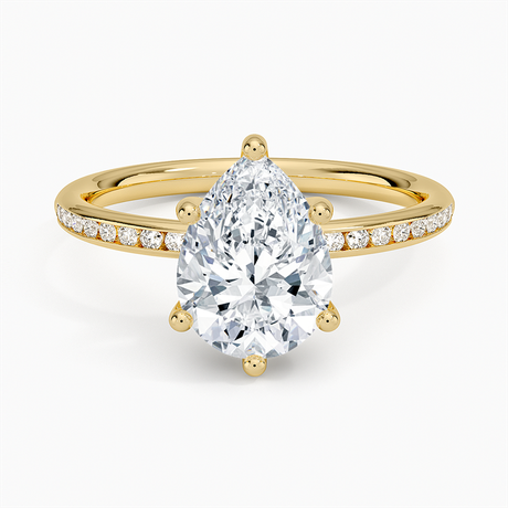 Tabitha Channel Set Diamond Ring
