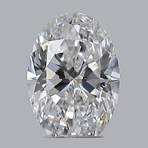 Oval diamond — real photo
