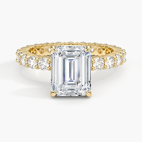 18K Yellow Gold Perfect Fit Eternity Diamond Ring (1 1/3 ct. tw.)