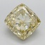 4.03 Ct. Fancy Intense  Yellow Cushion Lab Grown Diamond