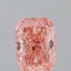 2.76 Ct. Fancy Vivid Pink Cushion Lab Grown Diamond