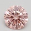 1.54 Ct. Fancy Intense Pink Round Lab Grown Diamond