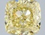 3.60 Ct. Fancy  Yellow Cushion Lab Grown Diamond