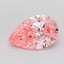 2.02 Ct. Fancy Vivid Pink Pear Lab Grown Diamond