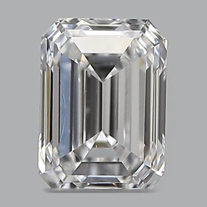 Emerald diamond — real photo