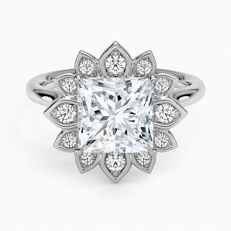 Fiore Halo Diamond Ring (1/4 ct. tw.)