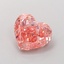 1.46 Ct. Fancy Vivid  Pink Heart Lab Grown Diamond