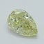 0.50 Ct. Fancy Yellow Pear Diamond