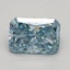 1.59 Ct. Fancy Intense Blue Radiant Lab Grown Diamond