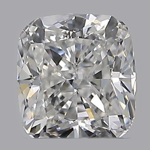 Cushion diamond — real photo