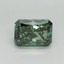 1.68 Ct. Fancy Vivid Green Radiant Lab Grown Diamond