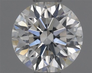 Round diamond — real photo