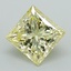 1.84 Ct. Fancy Intense Yellow Princess Lab Grown Diamond
