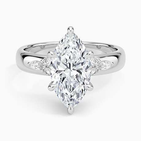 18K White Gold Mosaic Nadia Diamond Ring