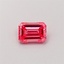 0.53 Ct. Fancy Vivid Pink Emerald Lab Grown Diamond