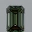 1.01 Ct. Fancy Vivid  Green Emerald Lab Grown Diamond