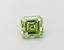 0.99 Ct. Fancy Vivid  Green Asscher Lab Grown Diamond