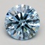 1.42 Ct. Fancy Intense Blue Round Lab Grown Diamond