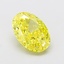 2.58 Ct. Fancy Vivid Yellow Oval Lab Grown Diamond
