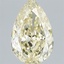 1.08 Ct. Fancy Light Yellow Pear Lab Grown Diamond