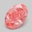 2.14 Ct. Fancy Vivid Pink Oval Lab Grown Diamond