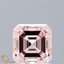 1.42 Ct. Fancy Intense Pink Asscher Lab Grown Diamond