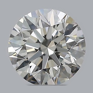 Round diamond — real photo