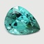 9.8x7.4mm  Parti-Color  Pear   Tourmaline