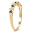 The Rori Ring, smalltop view on a hand