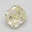 5.00 Ct. Fancy Light Yellow Cushion Diamond