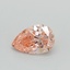 0.56 Ct. Fancy Intense Pink Pear Lab Grown Diamond