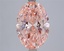 4.02 Ct. Fancy Vivid Pinkish Pink Oval Lab Grown Diamond