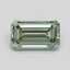 1.03 Ct. Fancy Intense Green Emerald Lab Grown Diamond