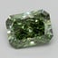 3.01 Ct. Fancy Vivid  Green Radiant Lab Grown Diamond