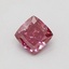 0.51 Ct. Fancy Deep Pink Cushion Lab Grown Diamond