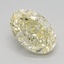 1.33 Ct. Fancy Yellow Oval Lab Grown Diamond